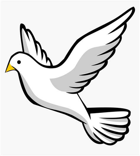 Descending Dove Clipart