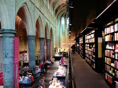 Old Church Converted into a Modern Bookstore