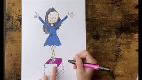 Roald Dahl Matilda Coloring Pages