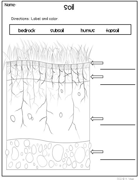 Vocabulary cards, assessments and fun activities to enhance your SOIL unit. | Soil layers ...