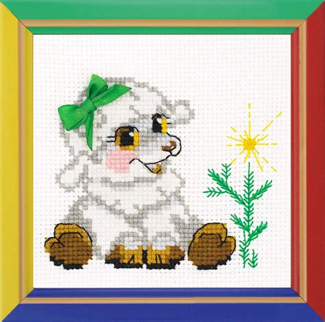 RIOLIS cross stitch kit Little Lamb