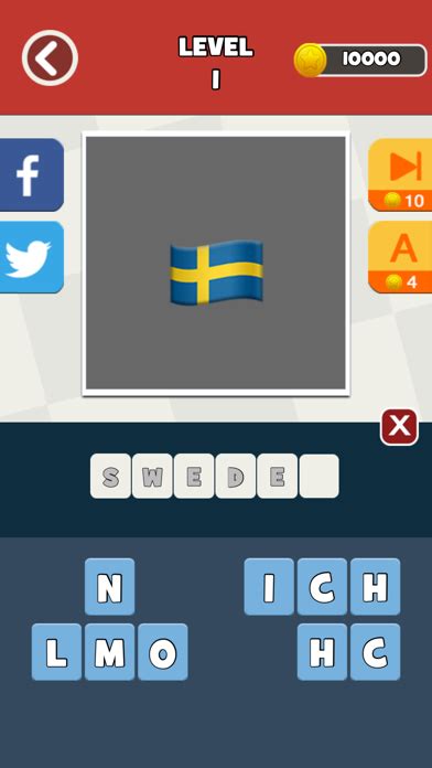 QuizPop Mania! Guess the Emoji Flags - a free word guessing quiz game App Download - Android APK