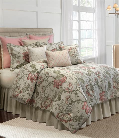 Veratex Rosario Floral Jacquard Comforter Set | Dillards