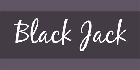 Black Jack Font Free by Typadelic » Font Squirrel