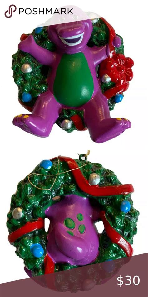 Vintage Barney Christmas Ornament Barney Christmas, Novelty Christmas, Plus Fashion, Fashion ...