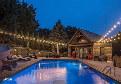 Outdoor Pool Lighting Design Omaha Nebraska