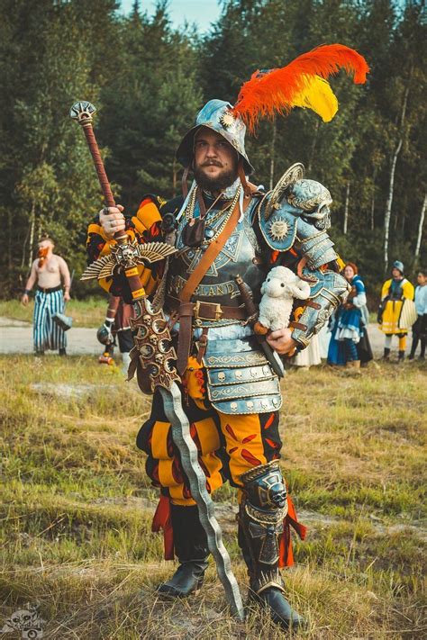 Landsknecht (Warhammer) cosplay : gaming | Larp armor, Fantasy costumes, Fantasy cosplay