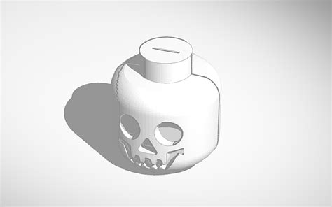 lego skull piggy bank by Sedlák Filip | Download free STL model ...