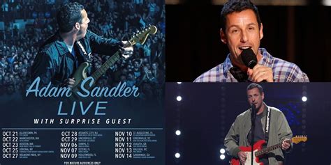 Adam Sandler Live: Schedule + Where to buy tickets?