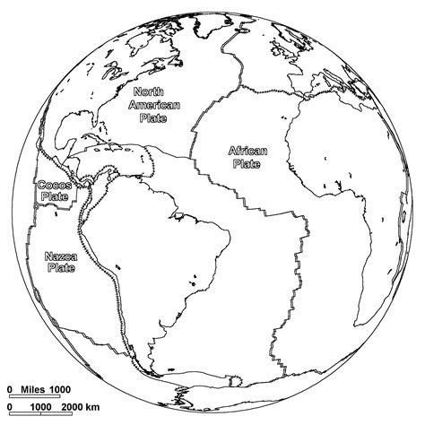 World Map Coloring Pages