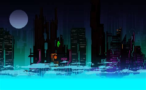 digital art, Pixel art, City, Colorful, Concept art Wallpapers HD ...