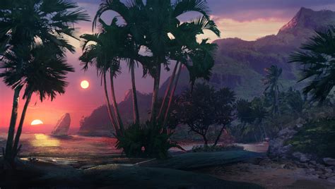 Palm Trees Wallpaper 4k