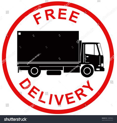 Free Delivery Symbol Stock Vector (Royalty Free) 13389964