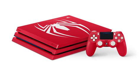 PS4 Pro se pinta de rojo con Spider-Man