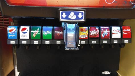 This soda fountain has Coke and Pepsi products : r/mildlyinteresting