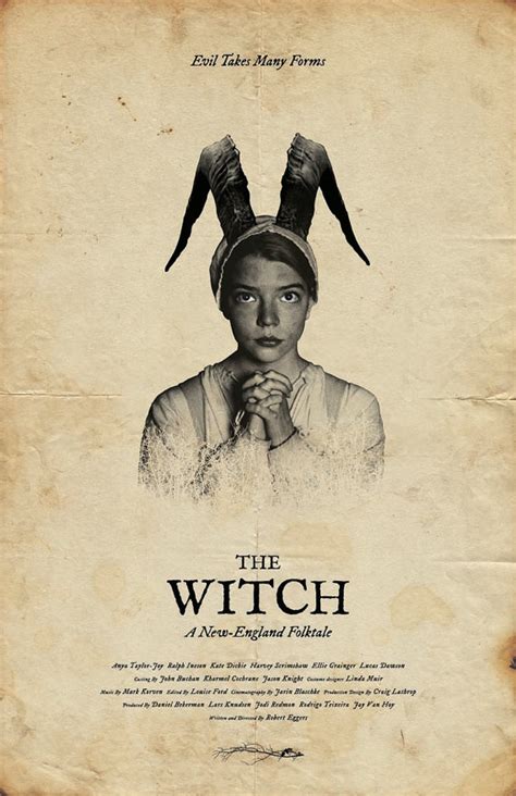 The Witch Film Poster - Etsy | Filmposters, Demonen, Heksen