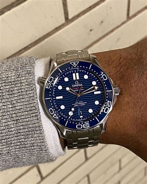 Omega Seamaster Co-Axial Blue Dial | New York Jewelers Chicago