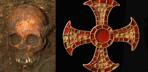 Mystery of Anglo-Saxon teen buried in bed with gold cross | University of Cambridge