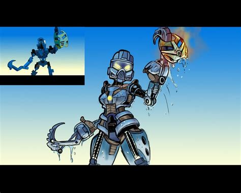 Bionicle: Toa Gali (MNOLG Scene Redraw) by Danny-Jay.deviantart.com on @DeviantArt | Bionicle ...