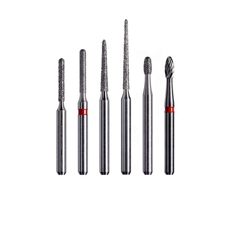 Dental All-Ceramic Dental Crown Prep - Bur Set (6 burs)