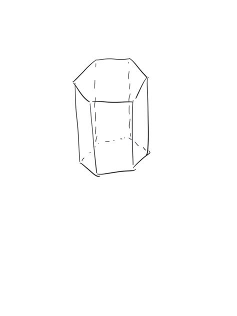 Select the type of cross section formed when a right hexagonal prism is cut perpendicular to its ...