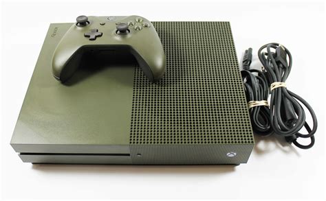 Microsoft Xbox One S Battlefield 1 Special Edition Green 1 TB Console - bulldox.com