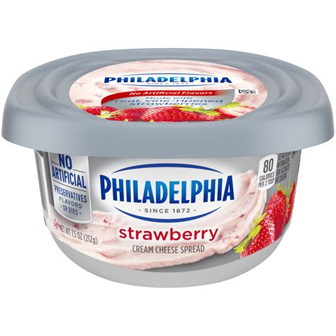 Philadelphia Strawberry Cream Cheese Spread 7.5 oz Tub - Kraft Recipes