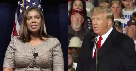 Trump Attacks Letitia James Before Deposition in Fraud Case