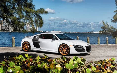 Download Vehicle Audi R8 4k Ultra HD Wallpaper