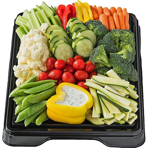 Deli Catering Tray Vegetable 16 Inch Square Tray 20-24 Servings - Each - Albertsons