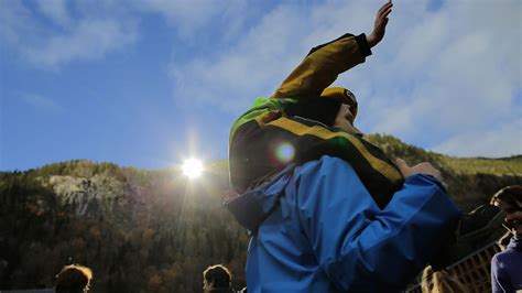 Norway town sees winter sun for the first time