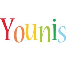 Younis Logo | Name Logo Generator - Smoothie, Summer, Birthday, Kiddo, Colors Style