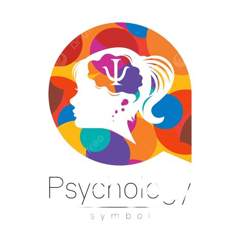 Colorful Brain Logo With Psi Symbol For Psychology Vector, Brain, Geometric, Head PNG and Vector ...