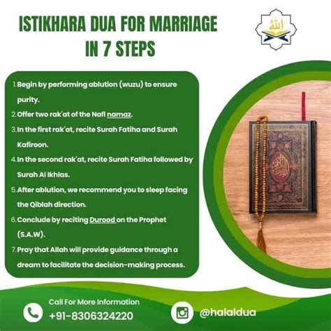 Istikhara Dua For Marriage - Best Detailed Guide in 7 Steps