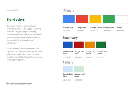 Color Palette Google