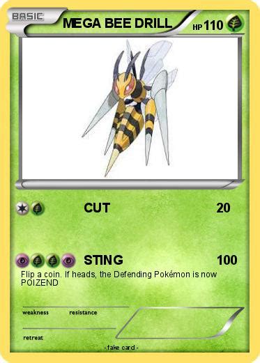 Pokémon MEGA BEE DRILL - CUT - My Pokemon Card