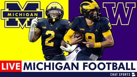 Michigan vs. Washington LIVE Mega-Preview | Michigan Football Report - YouTube