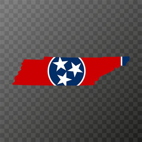 Tennessee state flag. Vector illustration. 13430928 Vector Art at Vecteezy