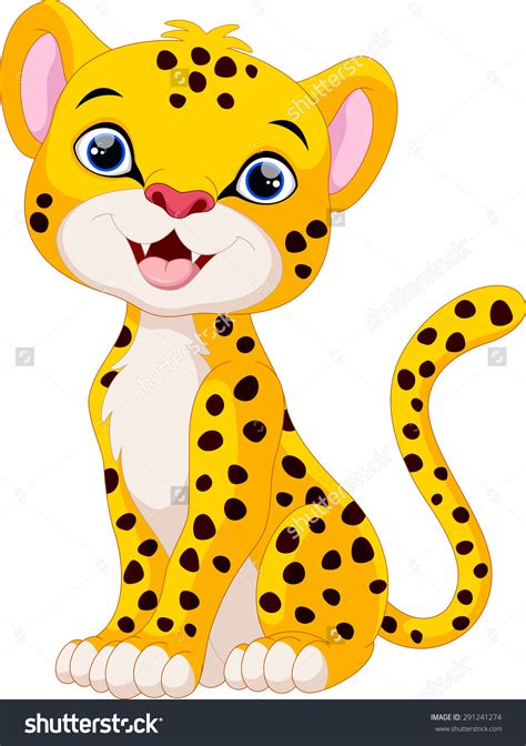 Baby Cheetah Clipart | Free download on ClipArtMag