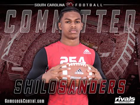 Shilo Sanders, Son Of Deion Sanders, Commits To South Carolina ...