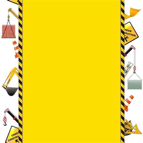 Construction Border Images - Free Download on Freepik