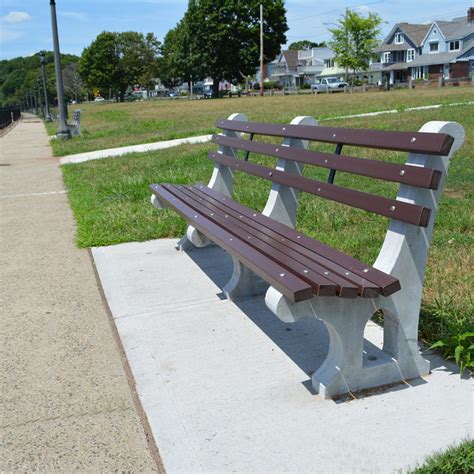 Concrete Park Benches - Ideas on Foter