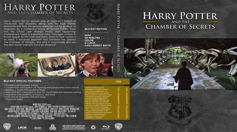 Harry Potter And The Chamber Of Secrets - Movie Blu-Ray Custom Covers - Harry Potter and the ...