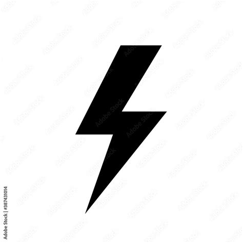 Power icon. Lightning bolt. Electric flash. Concept for design electric ...