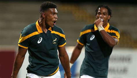 Damian Willemse at 10 for Junior Springboks