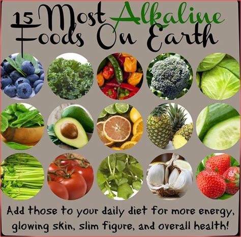 15 Most Alkaline Foods | Alkaline foods, Alkaline diet, Healing food