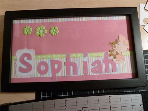 Celebration Creations: Personalized Name Frames