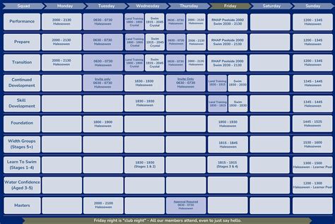 Club Information | Halesowen Swimming Club