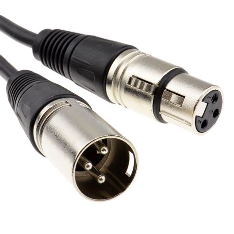 Microphone Speaker Lead Mic Cable / XLR Patch Lead Balanced Male to Female Plugs | eBay