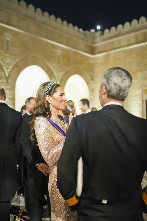 The Prince and Princess of Wales Attend Wedding Banquet of the Crown Prince and Crown Princess ...